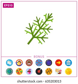 Dill flat icon