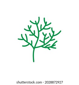 Dill icon design illustration template