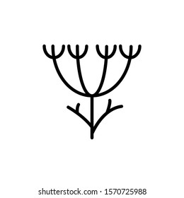 dill icon vector illustration logo template for many purpose. Isolated on white background.