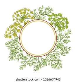 dill vector frame
