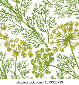 Dill Vector Pattern