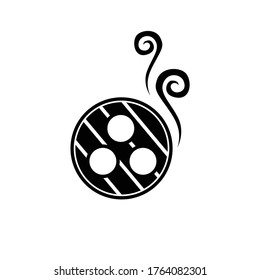 
Dim Sum icon vector in trendy flat style isolated on white background