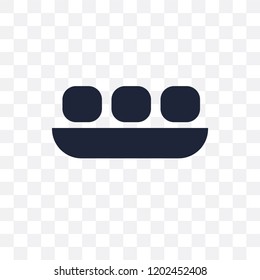 Dim sum transparent icon. Dim sum symbol design from Restaurant collection. Simple element vector illustration on transparent background.