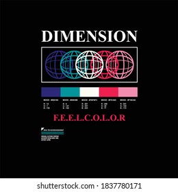 dimension feel color simple vintage