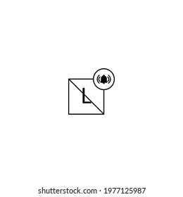 Dimension L is over, press the bell for notification icon