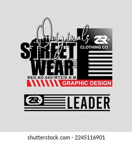 Dimension slogan for streetwear tshirt design