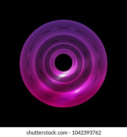 Dimensional Intricate Circular vector dark