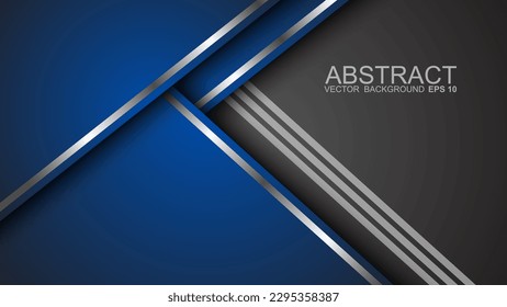 
dimensional vector illustration of overlapping background for modern website message text and design