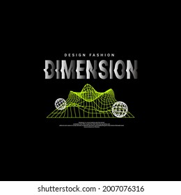 dimensional writing design, suitable for screen printing t-shirts, clothes, jackets and others