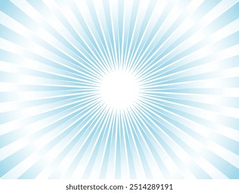 Dimly sparkling concentrated line background material_light blue