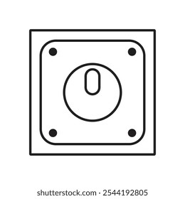 Dimmer icon. isolated vector icon.
