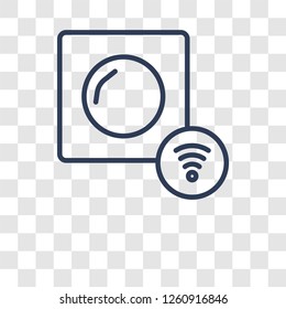 Dimmer icon. Trendy Dimmer logo concept on transparent background from Smarthome collection