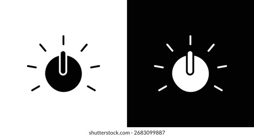 Dimmer icon vector Graphic Designs. Suitable for use on web apps,