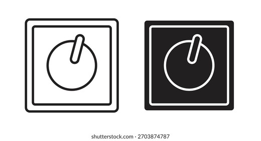 Icono del amortiguador para el Diseño web, App móviles