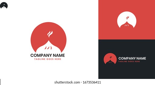 Dimsum Logo - All elements on this template are editable with vector software