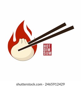 DIMSUM LOGO, HOT DIMSUM LOGO