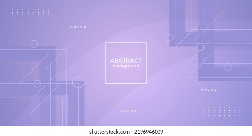 Fondo dinámico geométrico morado. Composición de formas de degradado de moda. Vector Eps10