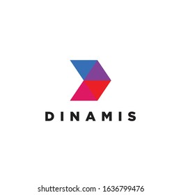 Dinamis Logo Simple Templates and Abstract