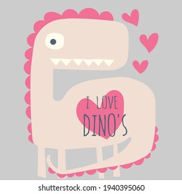 dinasaur sweet cute baby print