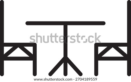 Diner table dinning icon vector illustration