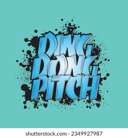 Ding Dong Pitch ( T-Shirt Design )