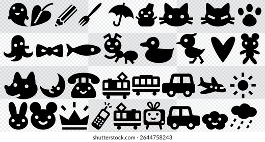 Coleção de Ícones Dingbat - Conjunto de Símbolos Vetoriais Decorativos com Formas Abstratas, Bordas, Flouriços, Setas e Elementos de Design para Tipografia, Logotipos, Padrões e Projetos Gráficos

