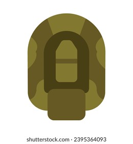Dinghy Vector Flat Icon For Personal And Commercial Use.
