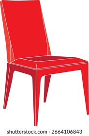 Dining Chair Color Vector Design