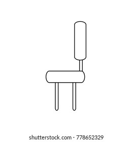 dining chair icon