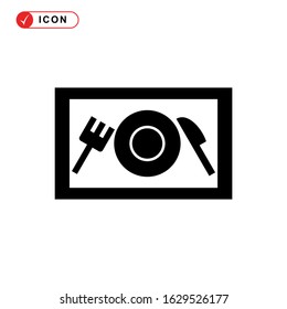 dining icon or logo isolated sign symbol vector illustration - high quality black style vector icons
