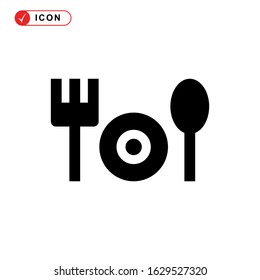dining icon or logo isolated sign symbol vector illustration - high quality black style vector icons
