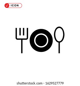 dining icon or logo isolated sign symbol vector illustration - high quality black style vector icons
