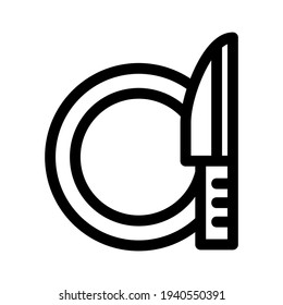 icono de comedor o logotipo símbolo de signo aislado ilustración vectorial de alta calidad estilo negro iconos vectoriales
