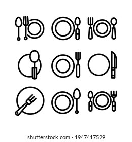 dining icon or logo isolated sign symbol vector illustration - Collection of high quality black style vector icons

