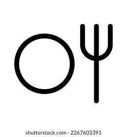 dining icon or logo isolated sign symbol vector illustration - high quality black style vector icons
