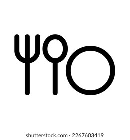 dining icon or logo isolated sign symbol vector illustration - high quality black style vector icons
