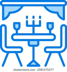 Dining Room Icon Element For Design
