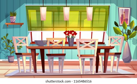 Cartoon Kitchen Table Images Stock Photos Vectors Shutterstock