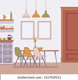 9,492 Cartoon family kitchen Images, Stock Photos & Vectors | Shutterstock