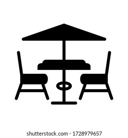 dining table icon or logo isolated sign symbol vector illustration - high quality black style vector icons
