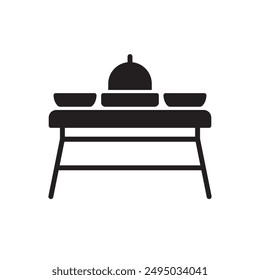 Dining Table Icon - Restaurant Icon