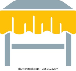 Dining Table Icon Symbol Art