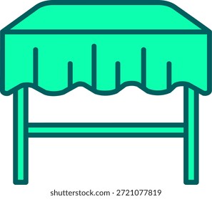Dining Table Icon Symbol Art Sign