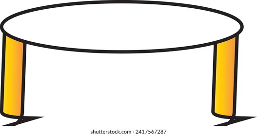  Dining wooden tabletop design eps 