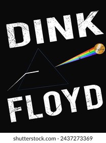 dink floyd t-shirt design. dink floyd t-shirt design.