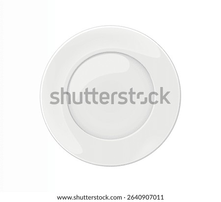 dinner ceramic white plate dish market place product