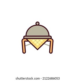 Dinner - Color Icon Design