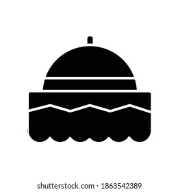 Dinner Dish Buffet Glyph Icon