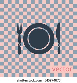 Dinner dishes icon