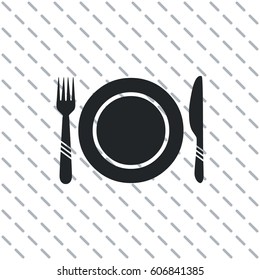 Dinner dishes icon